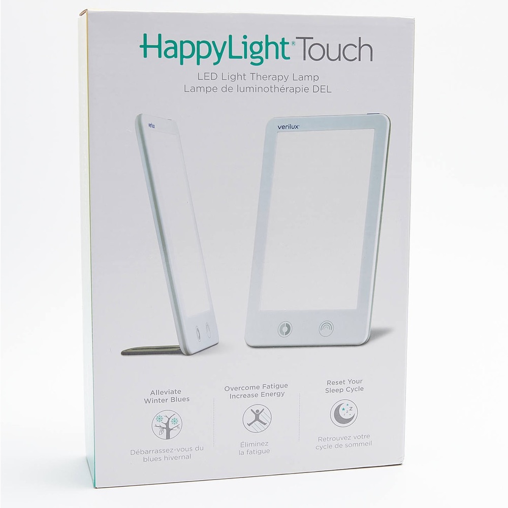 New Verilux HappyLight Touch LED Light Therapy Lamp!!🔥🔥🔥